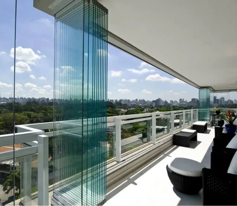 Qué son las cortinas de cristal